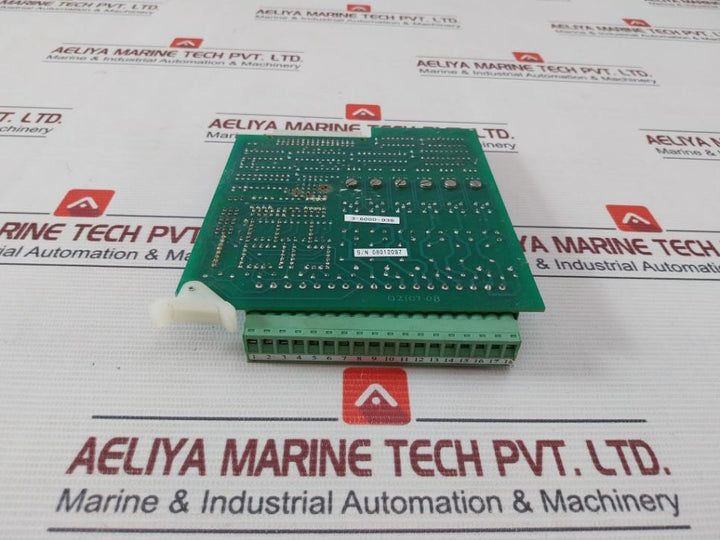 Daniel 4-6000-036 Printed Circuit Board 94V-0 Rev.A Be-12813