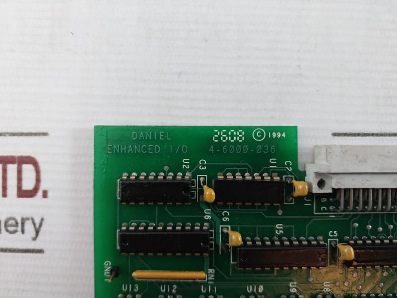 Daniel 4-6000-036 Printed Circuit Board 94V-0 Rev.A
