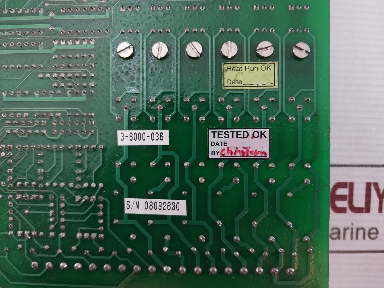 Daniel 4-6000-036 Printed Circuit Board 94V-0 Rev.A