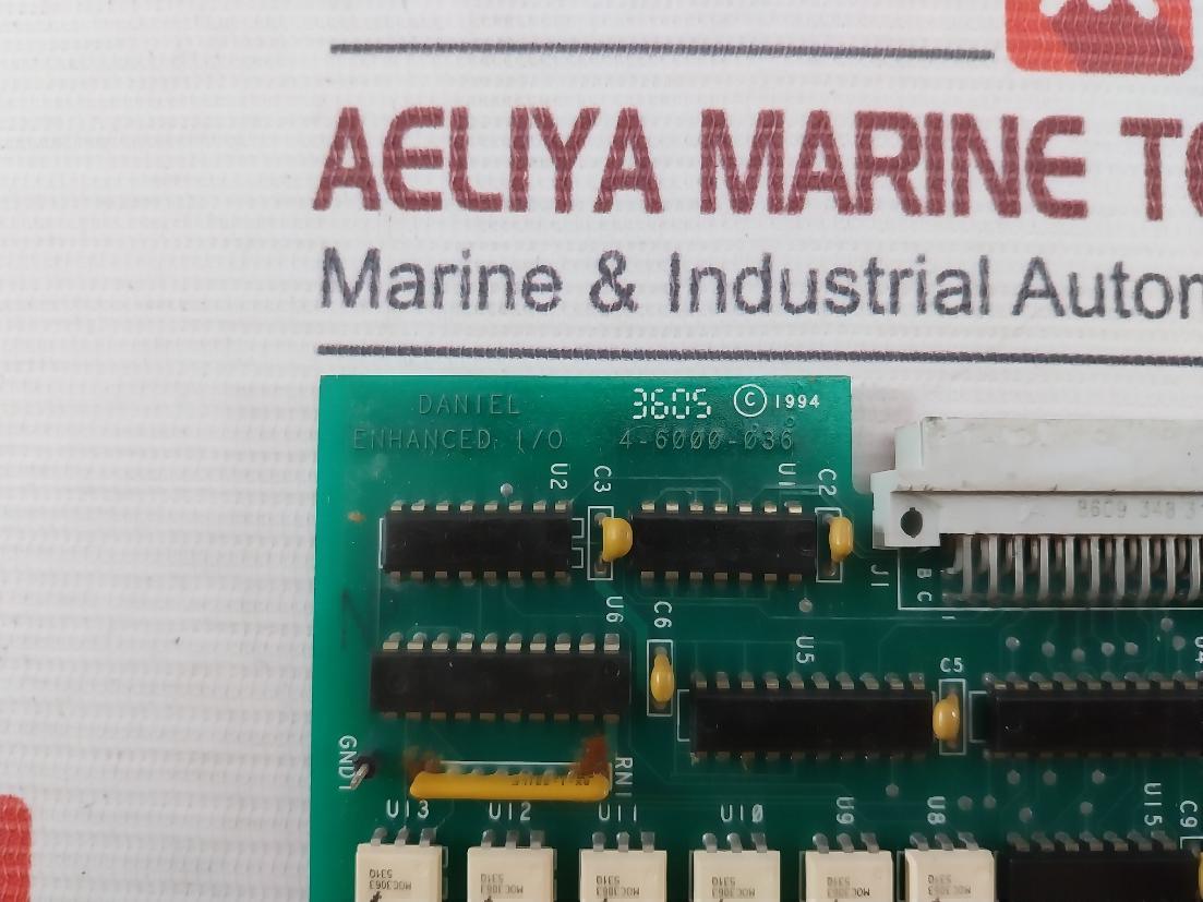 Daniel 4-6000-036 Printed Circuit Board Rev.A Be-12814 94V-0
