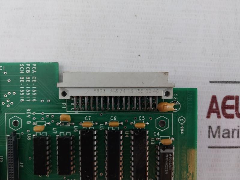 Daniel 4-6000-040 4-channel Meter Pulse Board 0303074 3-6000-042 Rev.B