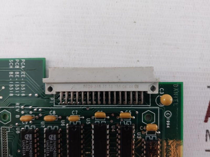Daniel 4-6000-040 4-channel Meter Pulse Board Rev.B 94V-0 002107.08