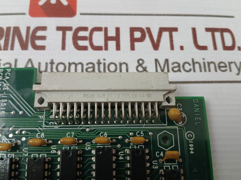Daniel 4-6000-040 4-channel Meter Pulse Board Rev B 8-6000-005 Pca Ce-15516