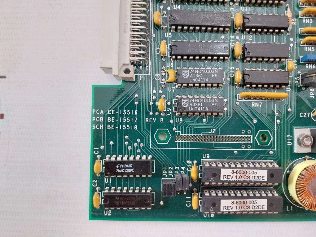 DANIEL 4-6000-040 4-Channel Meter Pulse Board Rev B 8-6000-005 PCA
