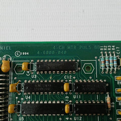 Daniel 4-6000-040 4-channel Meter Pulse Board Rev B 94V-0 Pca