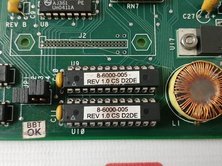 Daniel 4-6000-040 4-channel Meter Pulse Board Rev B 94V-0 Pca