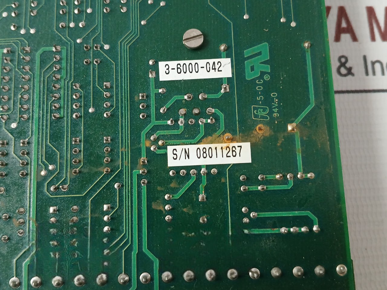 Daniel 4-6000-040 4-channel Meter Pulse Board Rev B 94V-0 Pca