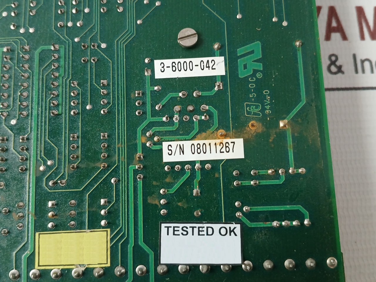 Daniel 4-6000-040 4-channel Meter Pulse Board Rev B 94V-0 Pca