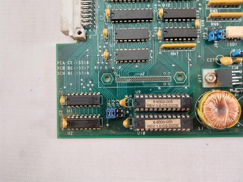 Daniel 4-6000-040 4-Channel Meter Pulse Board SCH BE-15518 94V-0 3-6000-042