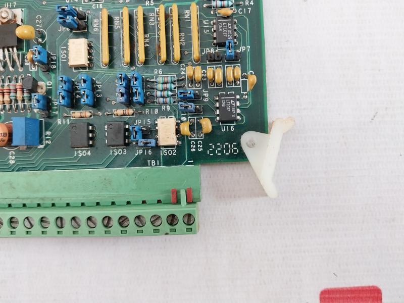 Daniel 4-6000-040 4-Channel Meter Pulse Board SCH BE-15518 94V-0 3-6000-042