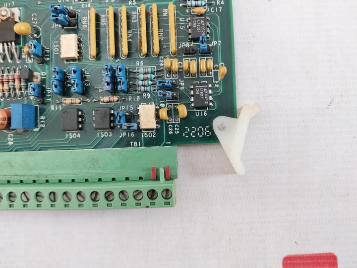 Daniel 4-6000-040 4-Channel Meter Pulse Board SCH BE-15518 94V-0 3-6000-042