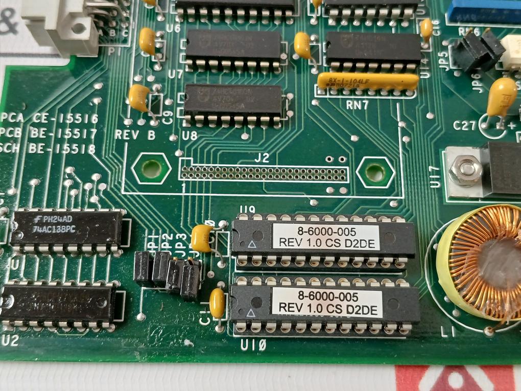 Daniel 4-6000-040 Channel Meter Pulse Board 94V Rev. B