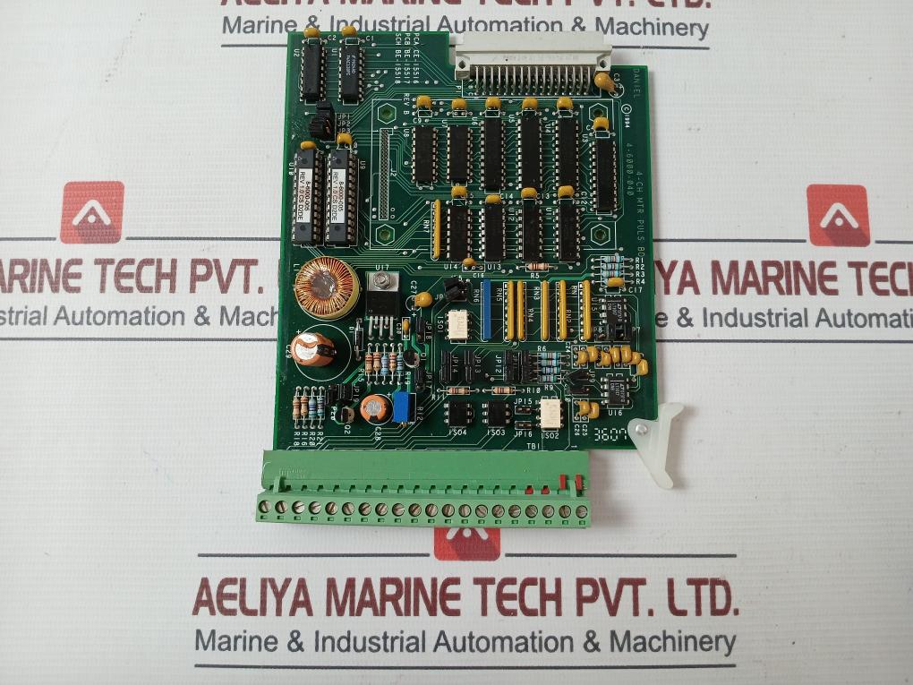 Daniel 4-6000-040 Channel Meter Pulse Board 94V Rev. B