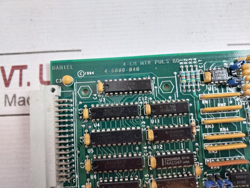 Daniel 4-6000-040 Channel Meter Pulse Board Rev B Pca Ce-15516 94V-0