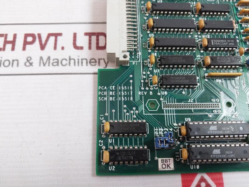 Daniel 4-6000-040 Channel Meter Pulse Board Rev B Pca Ce-15516 94V-0