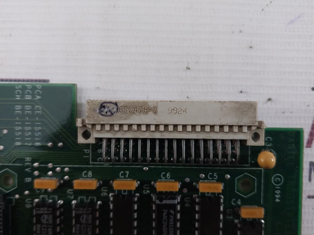 Daniel 4-6000-040 Channel Meter Pulse Board Sch Be-15518 Rev.B/D/C