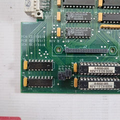 Daniel 4-6000-040 Channel Meter Pulse Board Sch Be-15518 Rev.B/D/C
