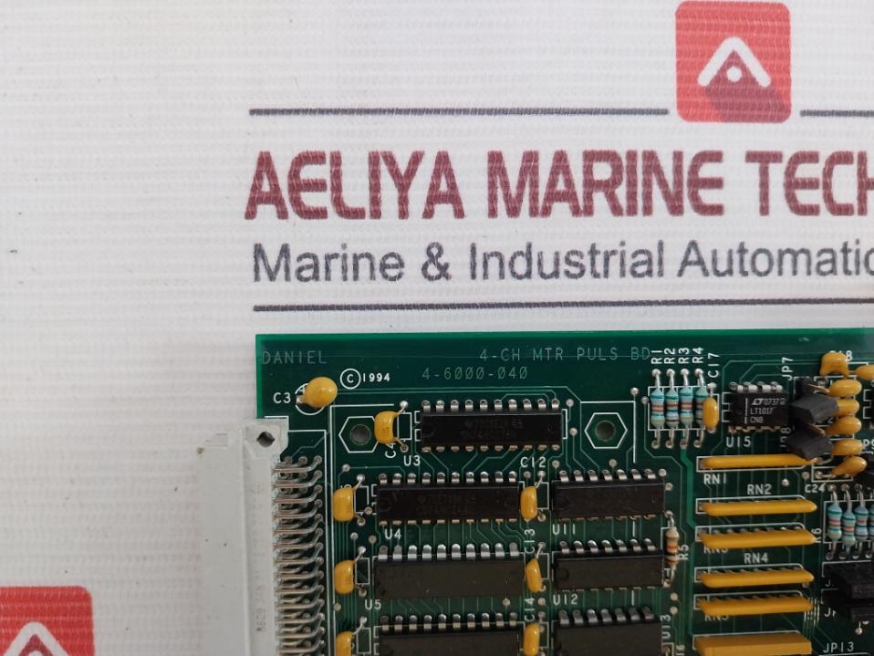 Daniel 4-6000-040 Channel Meter Pulse Pc Board 94V-0 Rev.B 5-0C