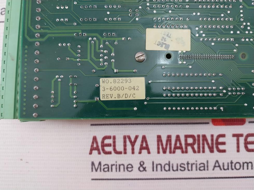 Daniel 4-6000-040 Channel Meter Pulse Pc Board Cs D2De Rev.1.0