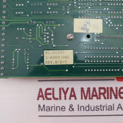 Daniel 4-6000-040 Channel Meter Pulse Pc Board Cs D2De Rev.1.0