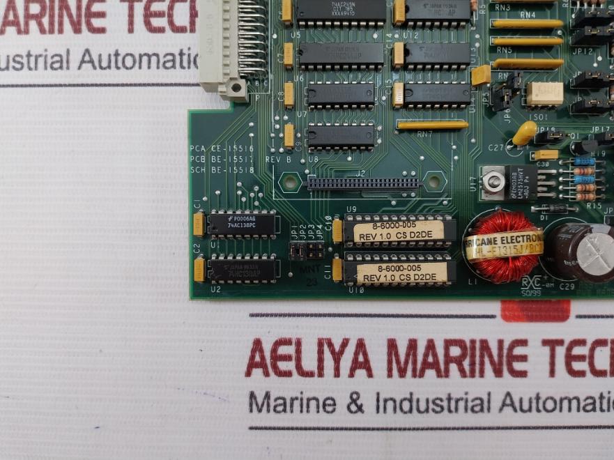 Daniel 4-6000-040 Channel Meter Pulse Pc Board Cs D2De Rev.1.0