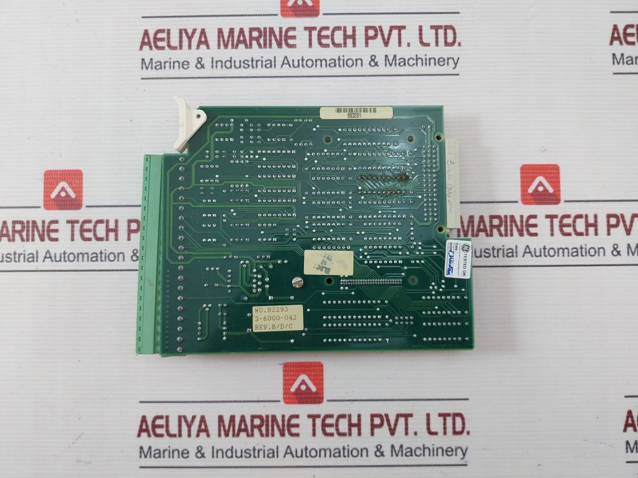 Daniel 4-6000-040 Channel Meter Pulse Pc Board Cs D2De Rev.1.0