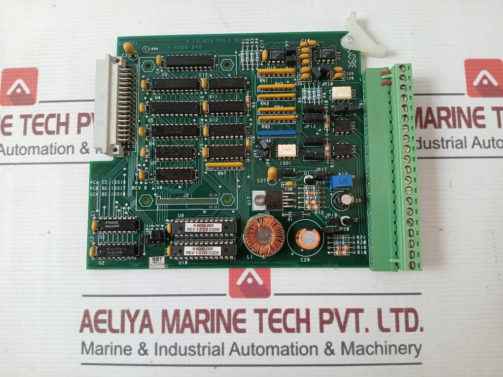 Daniel 4-6000-040 Channel Meter Pulse Pc Board Rev.B 94V-0