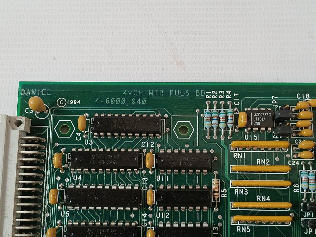 Daniel 4-6000-040 Channel Meter Pulse Pc Board Rev.B 94V-0