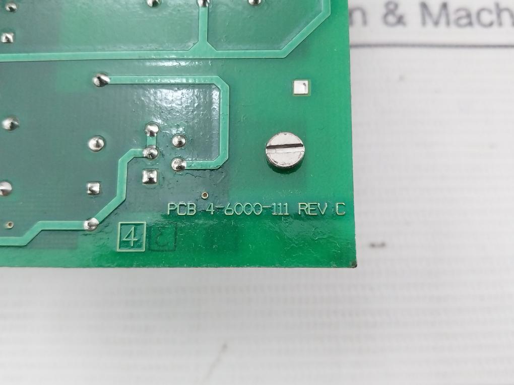Daniel 4-6000-111 Printed Circuit Board 110-125Vac Rev C