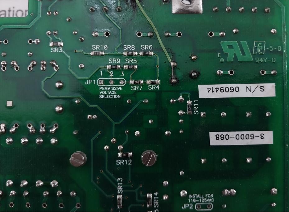 Daniel 4-6000-111 Printed Circuit Board 110-125Vac Rev C