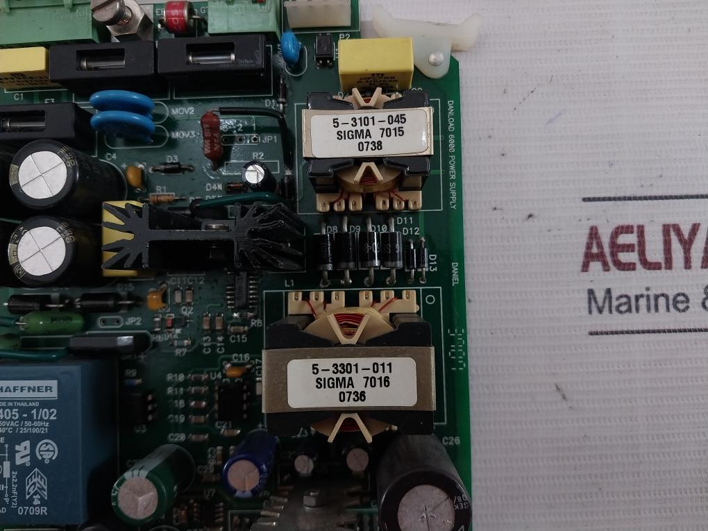 Daniel 4-6000-111 Printed Circuit Board 94V-0 Rev. C