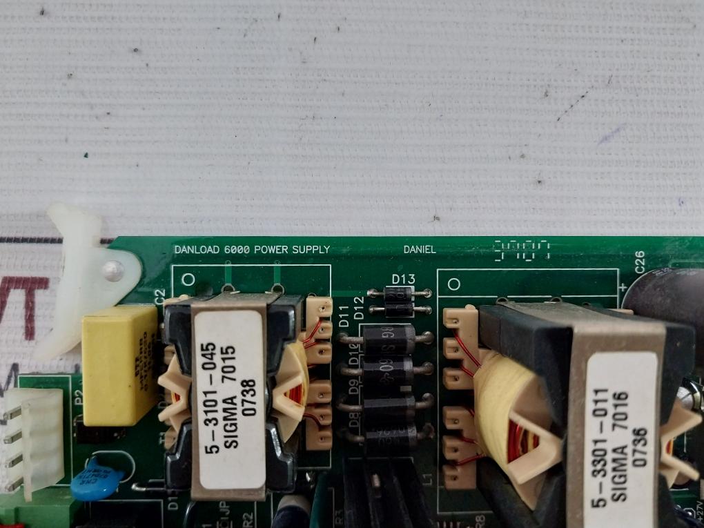 Daniel 4-6000-111 Printed Circuit Board 94V-0 Rev. C