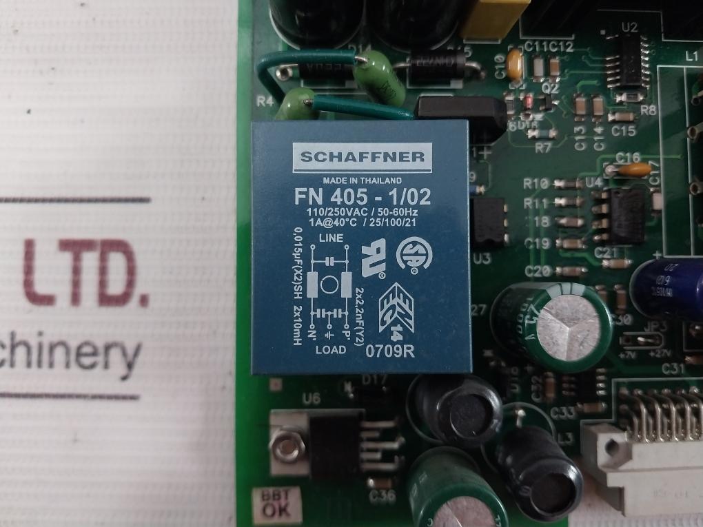 Daniel 4-6000-111 Printed Circuit Board 94V-0 Rev. C
