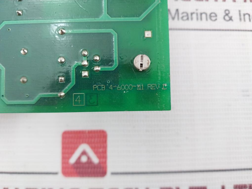 Daniel 4-6000-111 Printed Circuit Board 94V-0 Rev. C