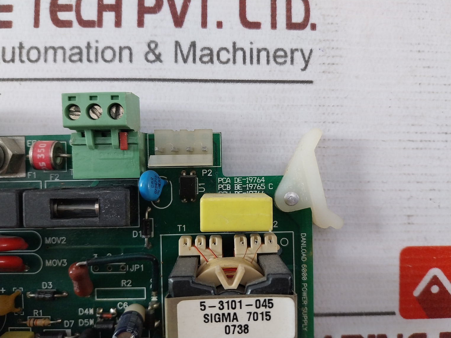 Daniel Danload 6000 Power Supply Printed Circuit Board Rev C 94V-0 Pca De 19764