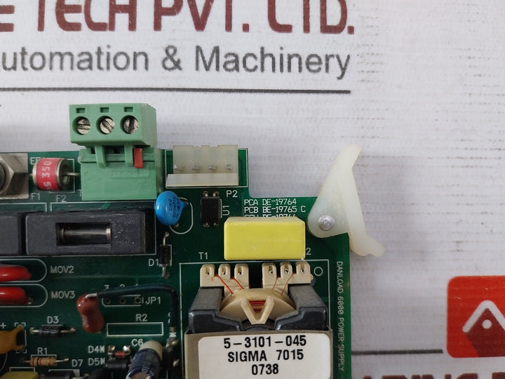 Daniel Danload 6000 Power Supply Printed Circuit Board Rev C 94V-0 Pca De 19764