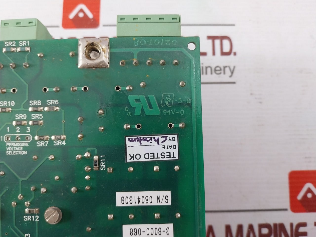 Daniel Danload 6000 Power Supply Printed Circuit Board Rev C 94V-0 Pca De 19764