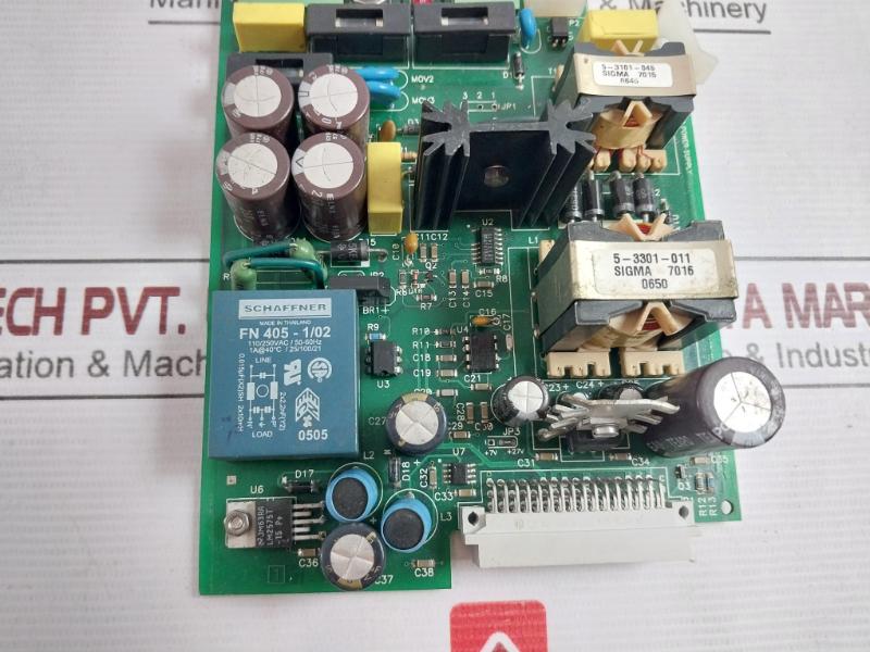 Daniel Danload 6000 Printed Circuit Board Power Supply Pcb 4-6000-111 Rev: C