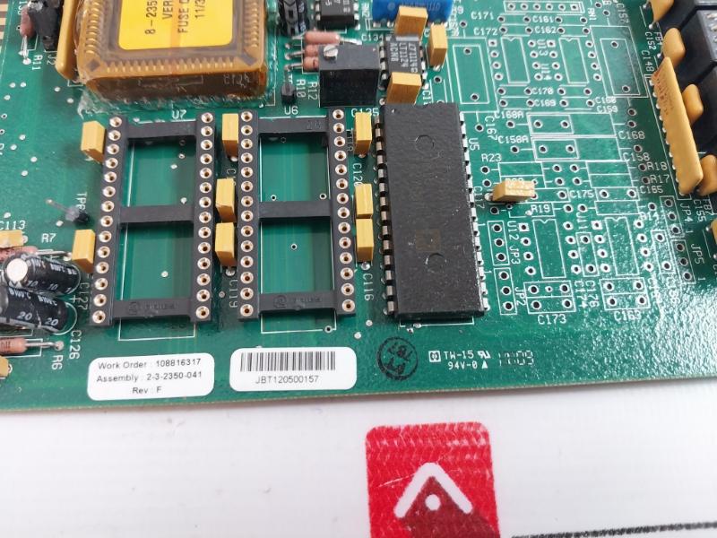 Daniel Industries 2-3-2350-041 Analog Board Pcb Be-18045 Rev: A