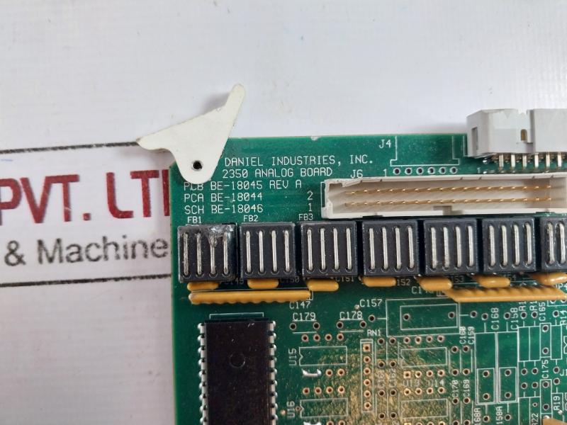 Daniel Industries 2-3-2350-041 Analog Board Pcb Be-18045 Rev: A