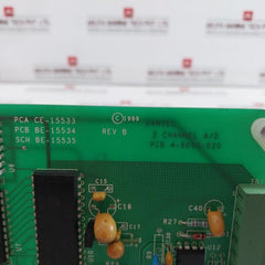 Daniel Pcb 4-6000-020 2 Channel Printed Circuit Board Rev: B