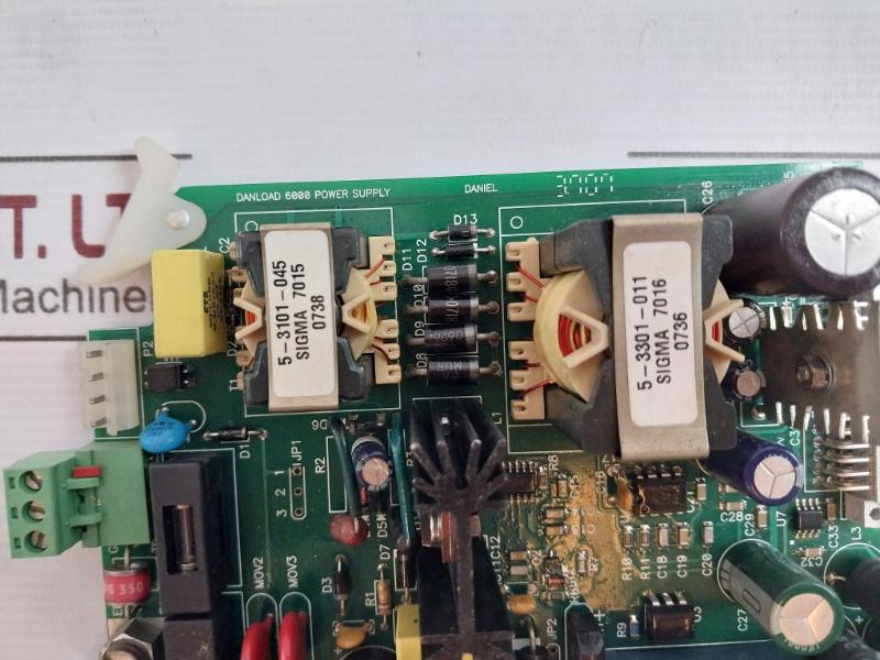 Daniel Pcb 4-6000-111 Printed Circuit Board 110-125 Vac 94V