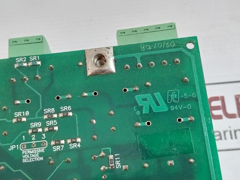 Daniel Pcb 4-6000-111 Printed Circuit Board 110-125 Vac 94V