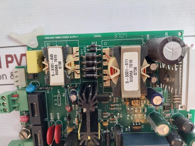 Daniel Pcb 4-6000-111 Printed Circuit Board 110-125 Vac 94V