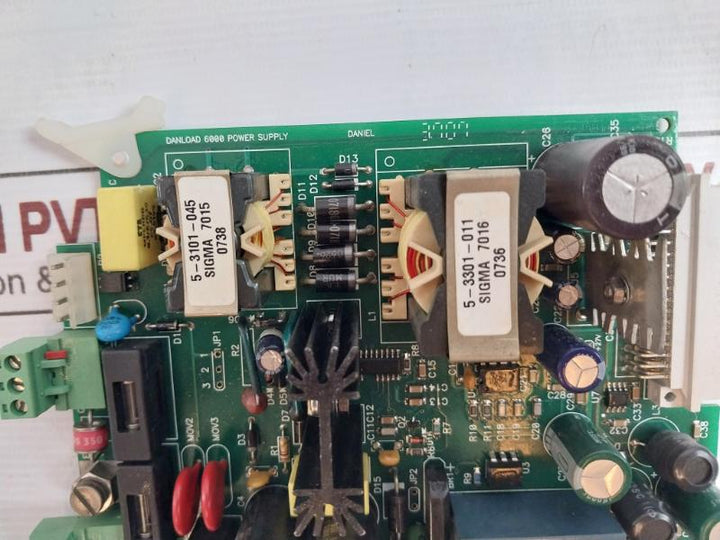 Daniel Pcb 4-6000-111 Printed Circuit Board 110-125 Vac 94V