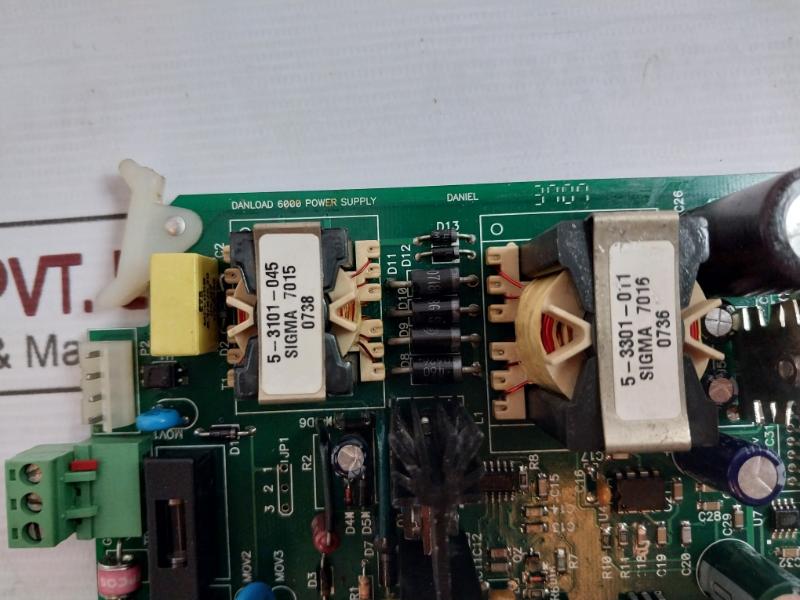 Daniel PCB 4-6000-111 Printed Circuit Board 110-125VAC 94V