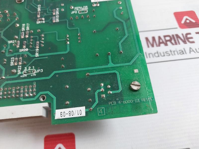 Daniel Pcb 4-6000-111 Printed Circuit Board 3-6000-068 110-125Vac