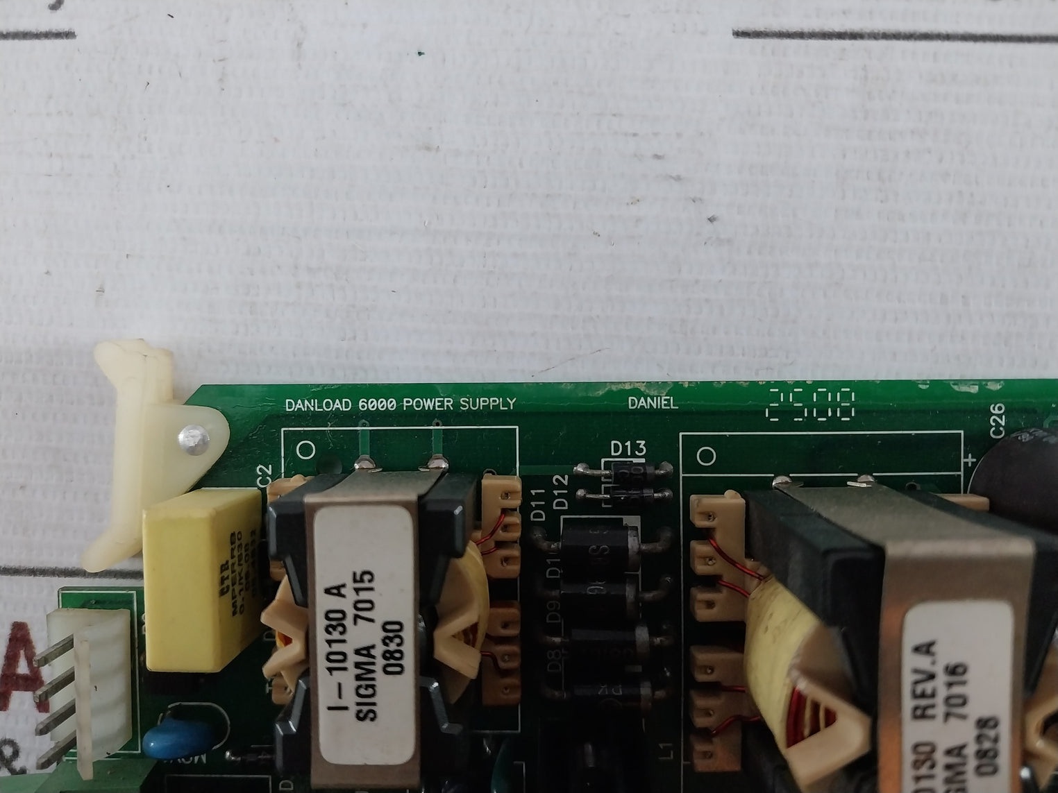 DANIEL PCB 4-6000-111 Printed Circuit Board 94V-0 3-6000-068 REV C