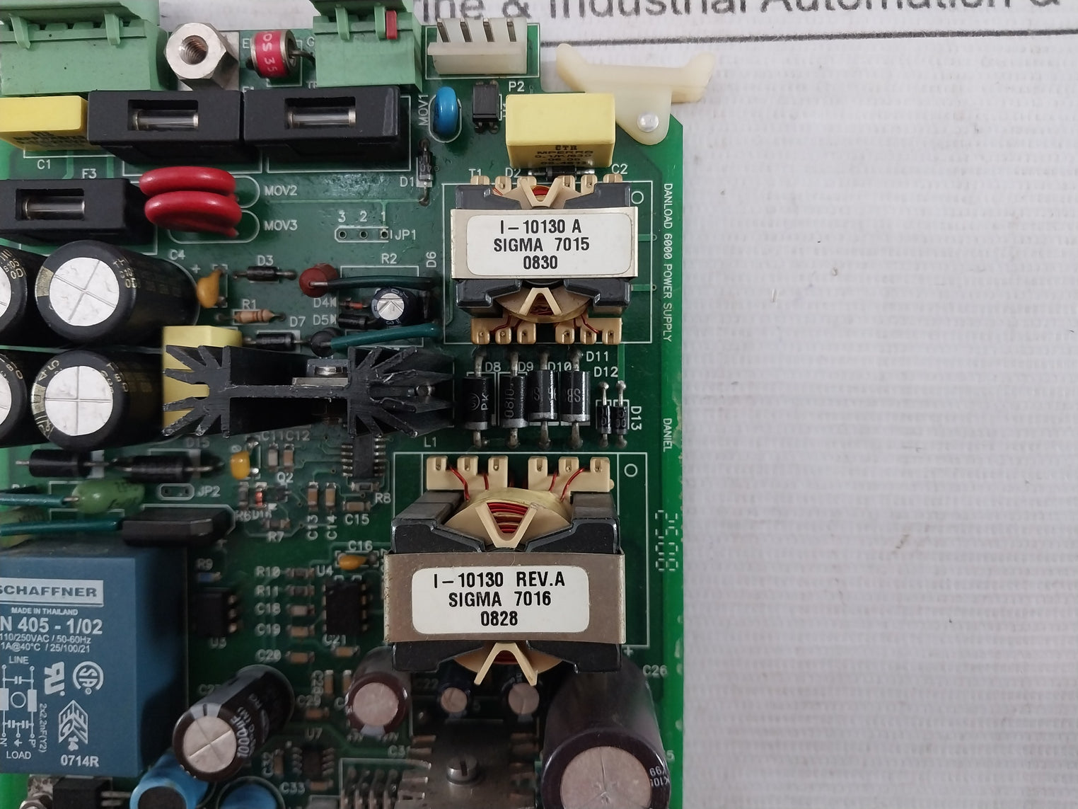 DANIEL PCB 4-6000-111 Printed Circuit Board 94V-0 3-6000-068 REV C