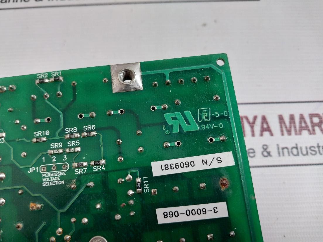 Daniel Pcb 4-6000-111 Printed Circuit Board Rev.C 110-125Vac
